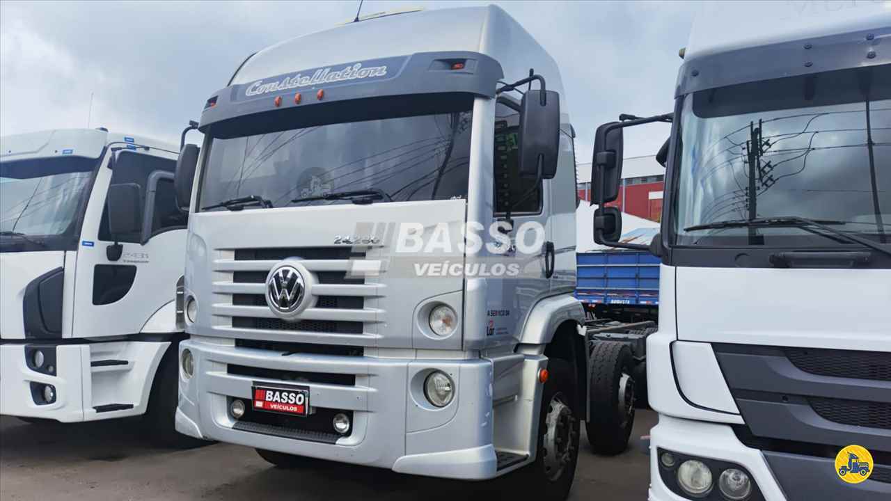 CAMINHAO VOLKSWAGEN VW 24280 Chassis BiTruck 8x2 Basso Veículos GARIBALDI RIO GRANDE DO SUL RS